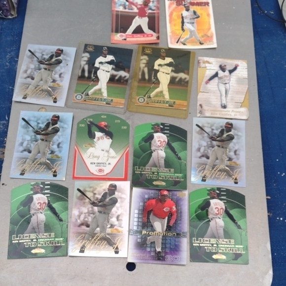 Ken Griffey Jr. Baseball Card Collection - Picture 1 of 4